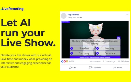 AI Host for your Live Stream