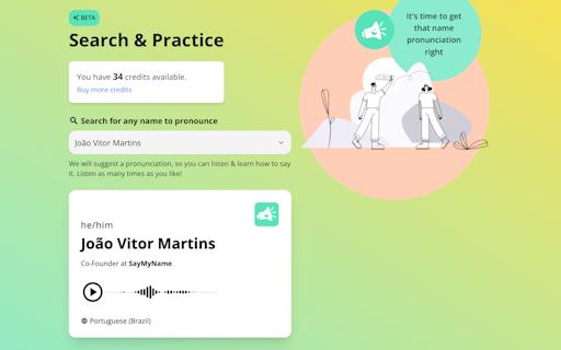 SayMyName AI Search