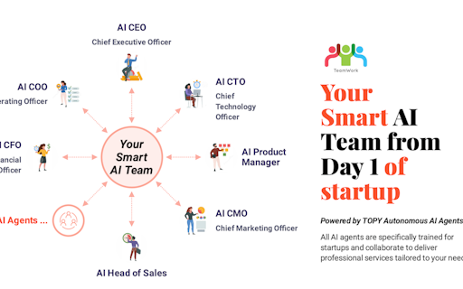 Startup AI Hub by TOPY.AI