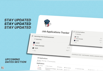 Notion Job Application Tracker
