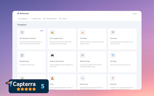 Writeseed AI Writer