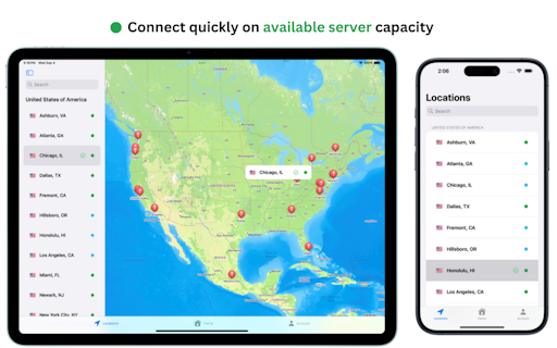 UpVPN for iOS and iPadOS