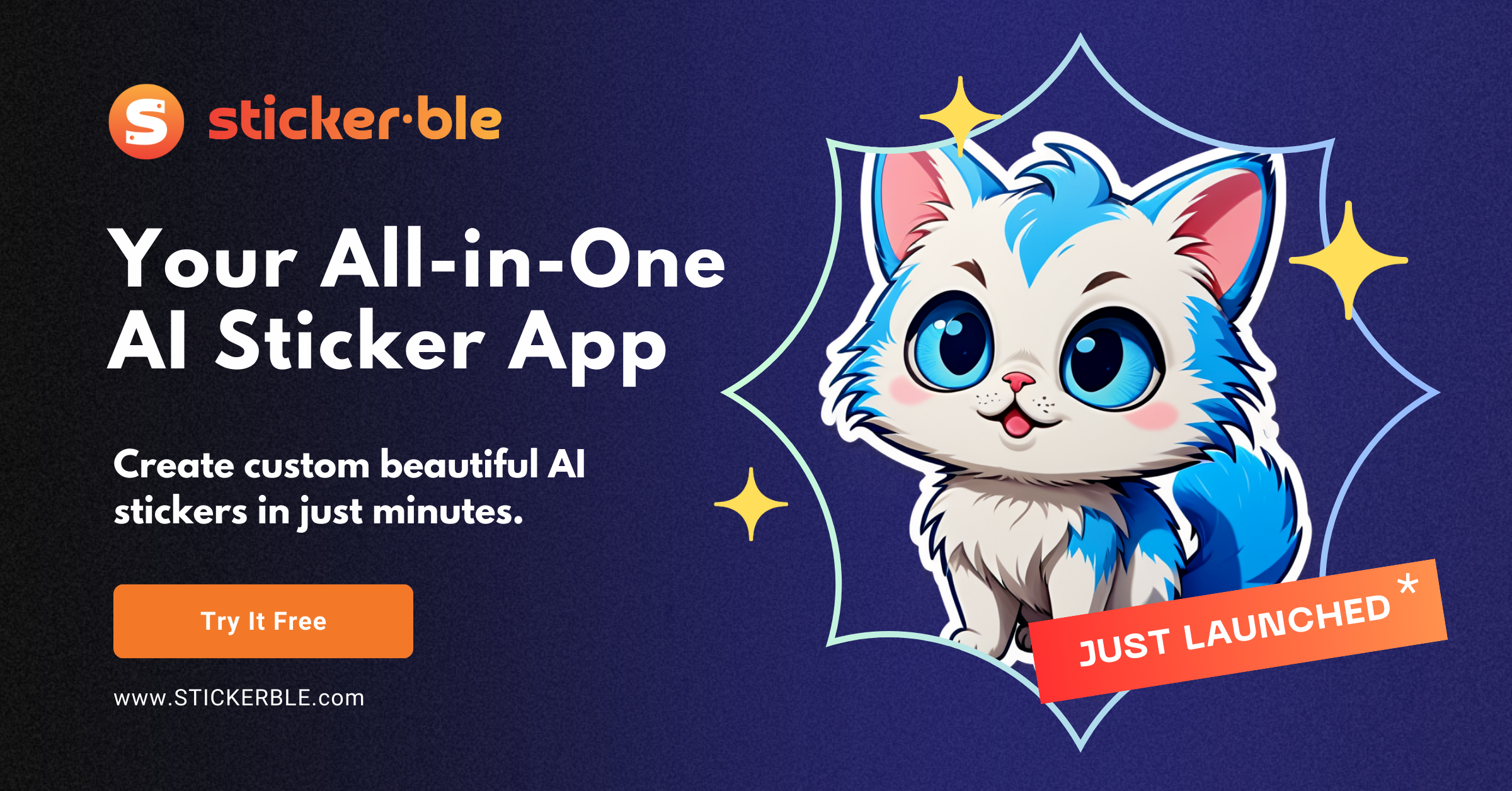 Stickerble: All-in-One AI Sticker App