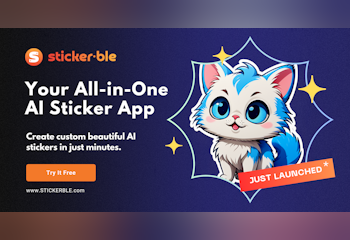 Stickerble: All-in-One AI Sticker App