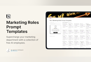100+ Marketing Roles Prompt Templates