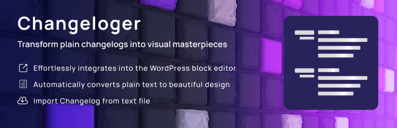 Changeloger for WordPress
