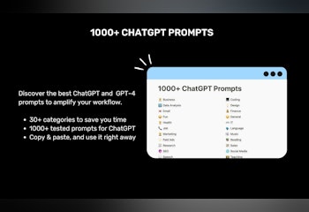 1000+ ChatGPT Prompts