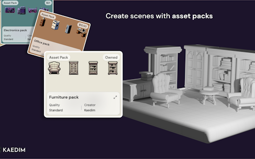 AI-powered 3D Marketplace