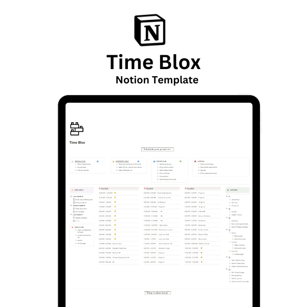 Time Blox - Technique used by Elon Musk
