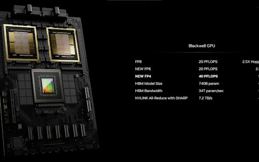 Nvidia Blackwell B200 GPU