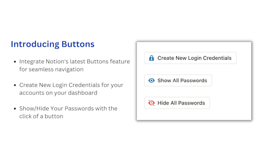 Passwords Vault