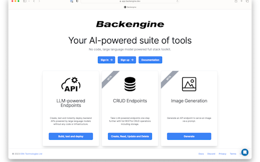 Backengine