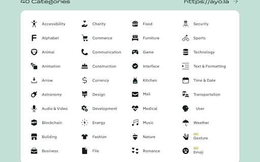 Ayo Icons