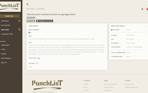 PunchList