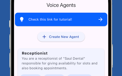 AI Agent: That handles and makes Calls