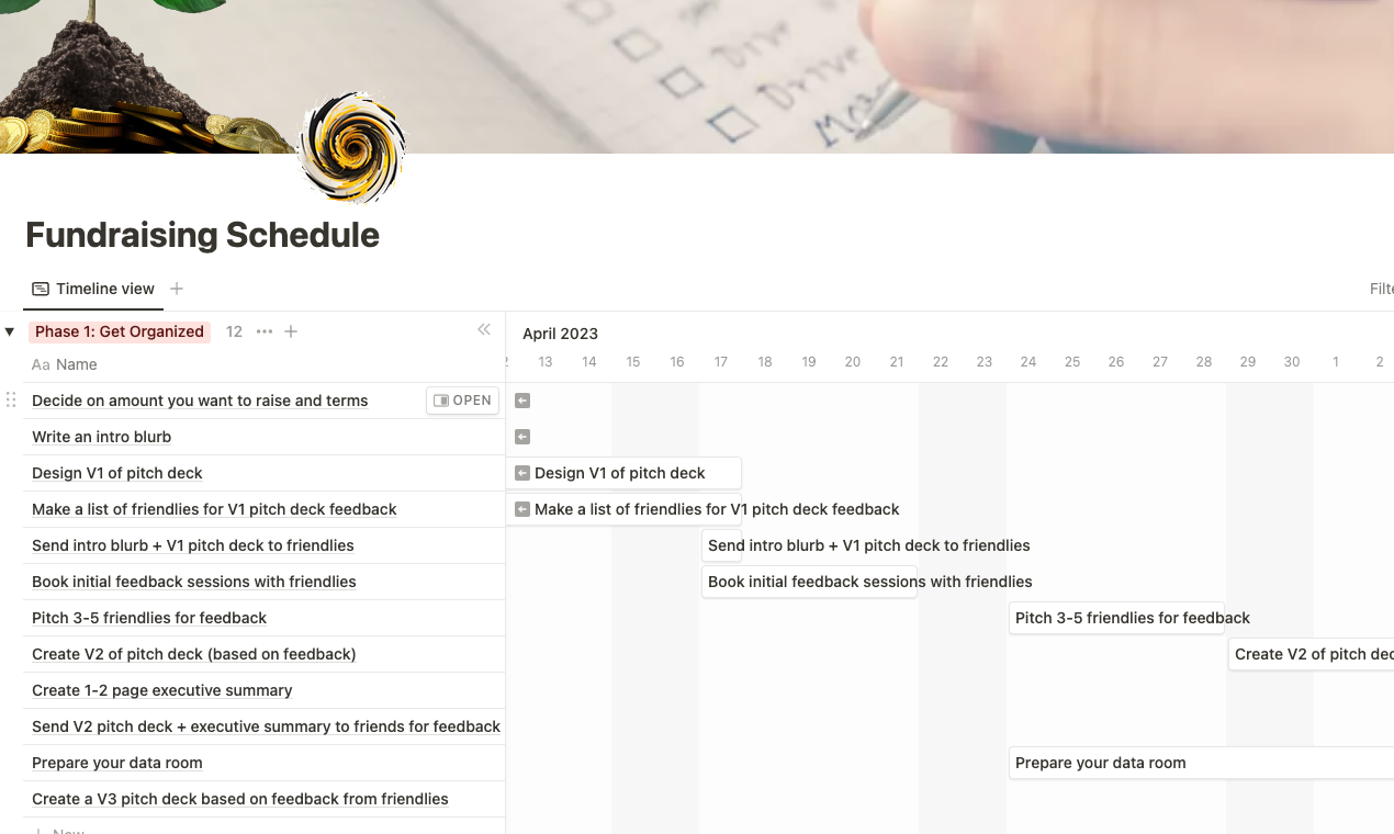 The Fundraising Playbook