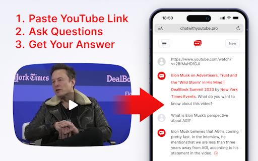 Chat with YouTube