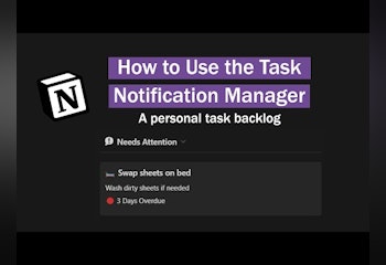 Task Notification Manager