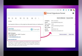 Email Signature Parser