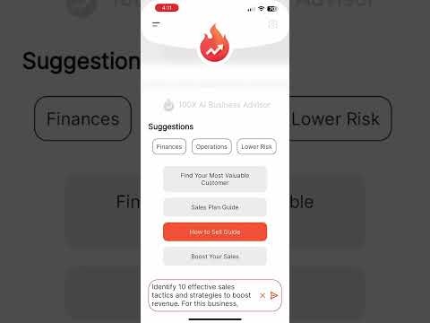 100X AI Business Advisor