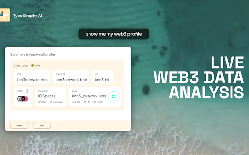 TypoGraphy AI | Chat2Earn