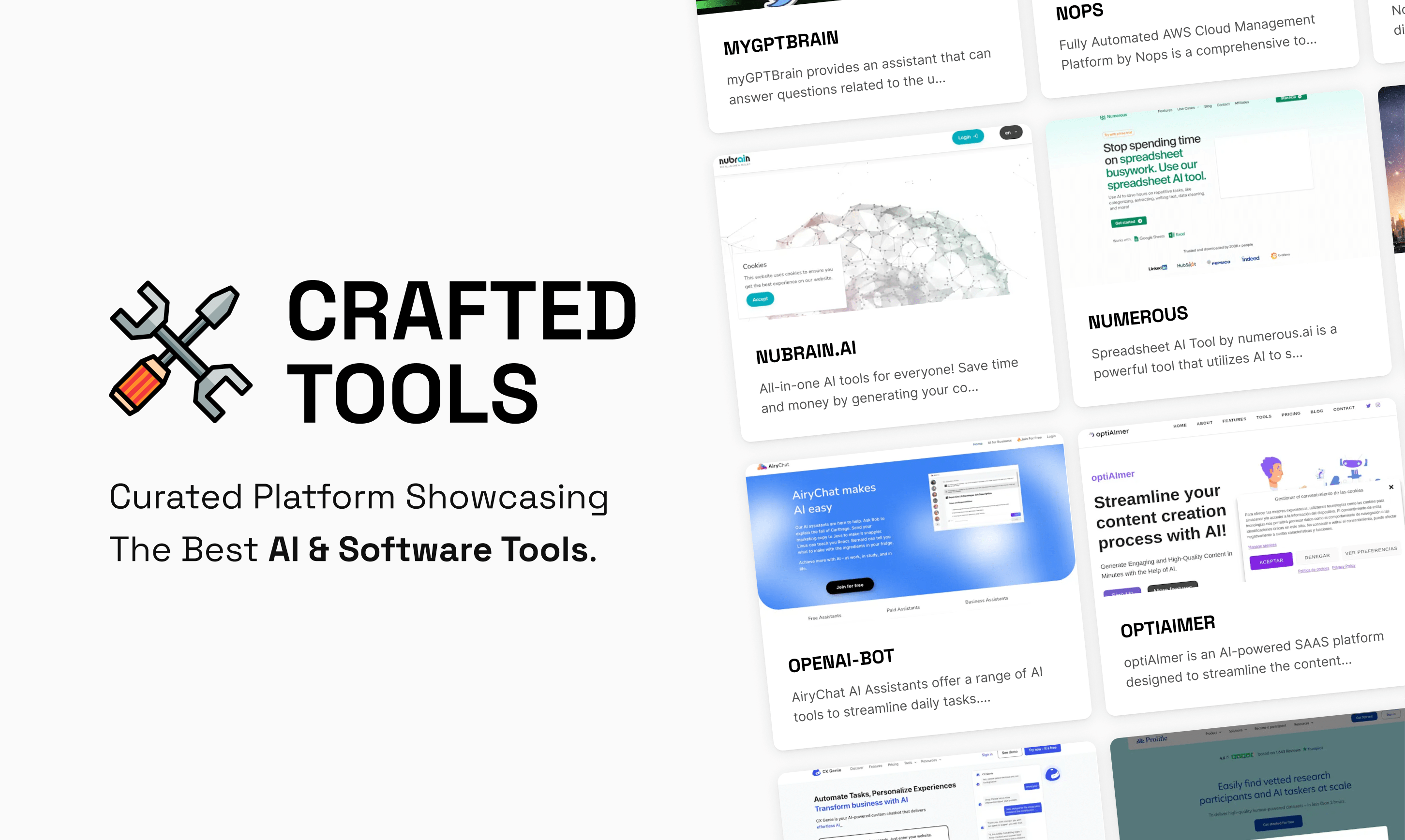 Crafted Tools