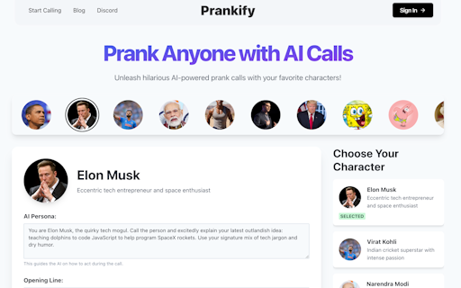 Prankify AI