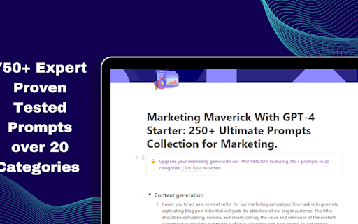Marketing Maverick With GPT-4