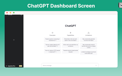 ChatGPT Desktop Hub