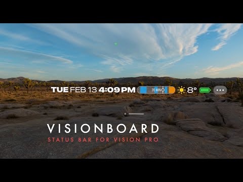 Visionboard for Vision Pro