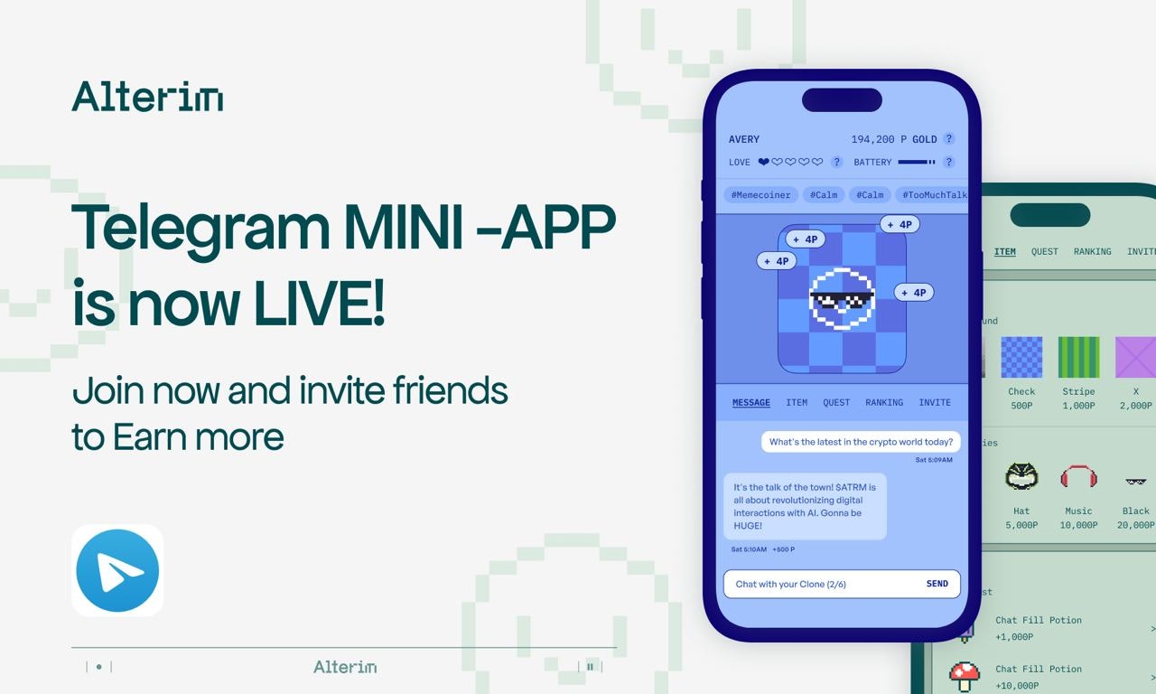Alterim AI Telegram APP