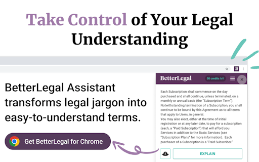 BetterLegal Assistant