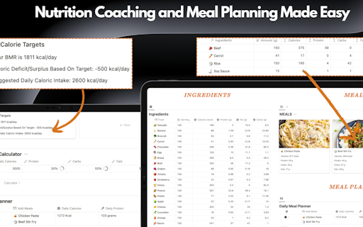 Pro Coach - Personal Trainer Notion OS