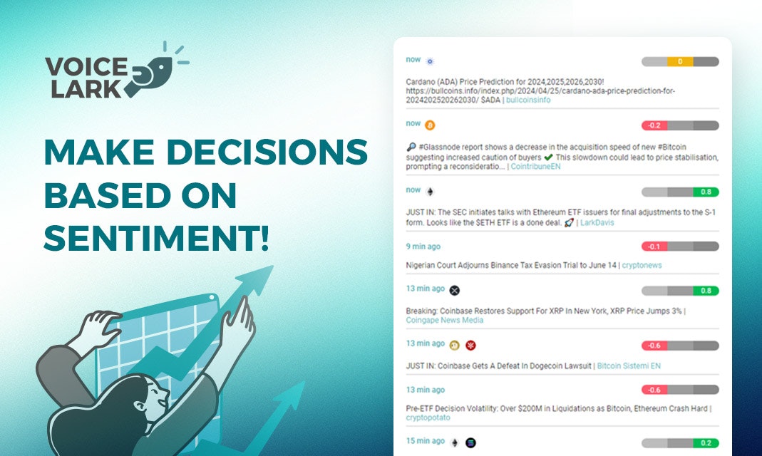 VoiceLark | Crypto news aggregator