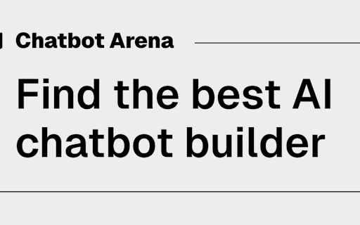 Chatbot Arena