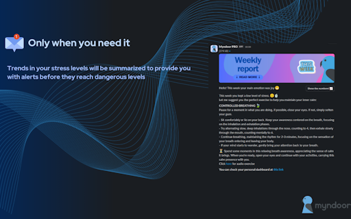 Myndoor-Relieve Stress Before It Happens