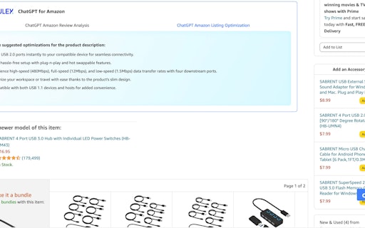ChatGPT for Amazon