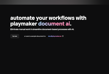 Document AI by Playmaker