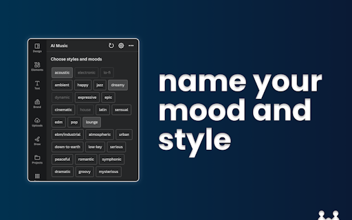 AI Music for Canva - by Muzaic