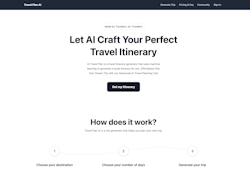 Travel Plan AI 2.0