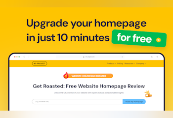 Free Landing page roast