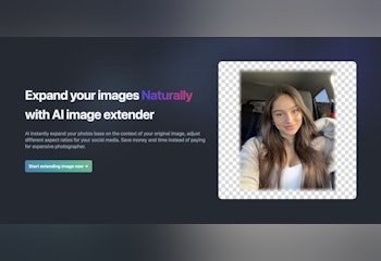 AI image extender
