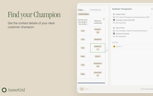 AnswerGrid (YC S24)