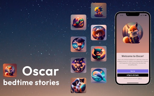 Oscar personal bedtime stories