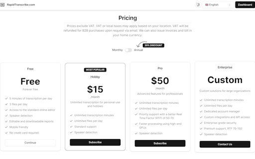 RapidTranscribe.com
