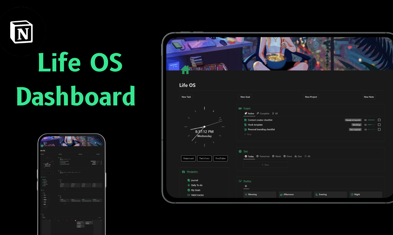 Life OS Dashboard