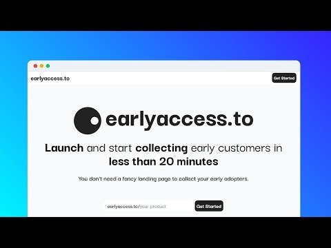 EarlyAccessHQ.com