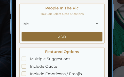 SpotBuzz - Up Your Caption Game With AI