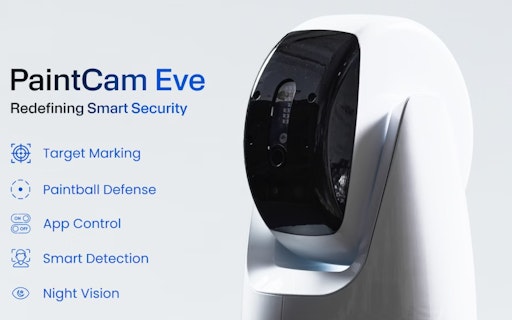 PaintCam Paintball-firing Security Cam
