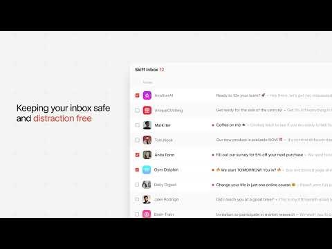 Skiff Noise Canceling - Free your inbox